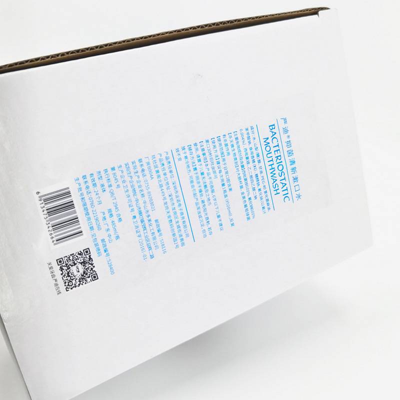 Transparent label 4 -800